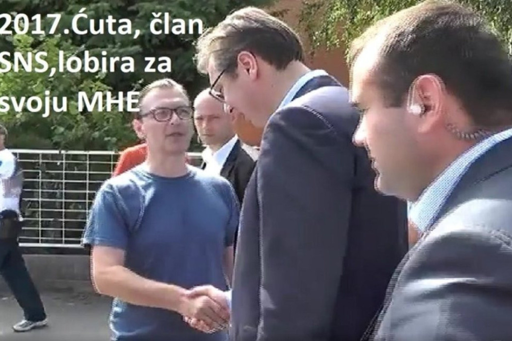 U Pirotu samo što ruke nije ljubio Vučiću, a sad ga proziva da ne sme da mu izađe na crtu! Brnabić poklopila Ćutu na RTS (VIDEO)