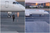 Putnica zakasnila na let, pa izašla na pistu misleći da će moći da stigne avion! (VIDEO)