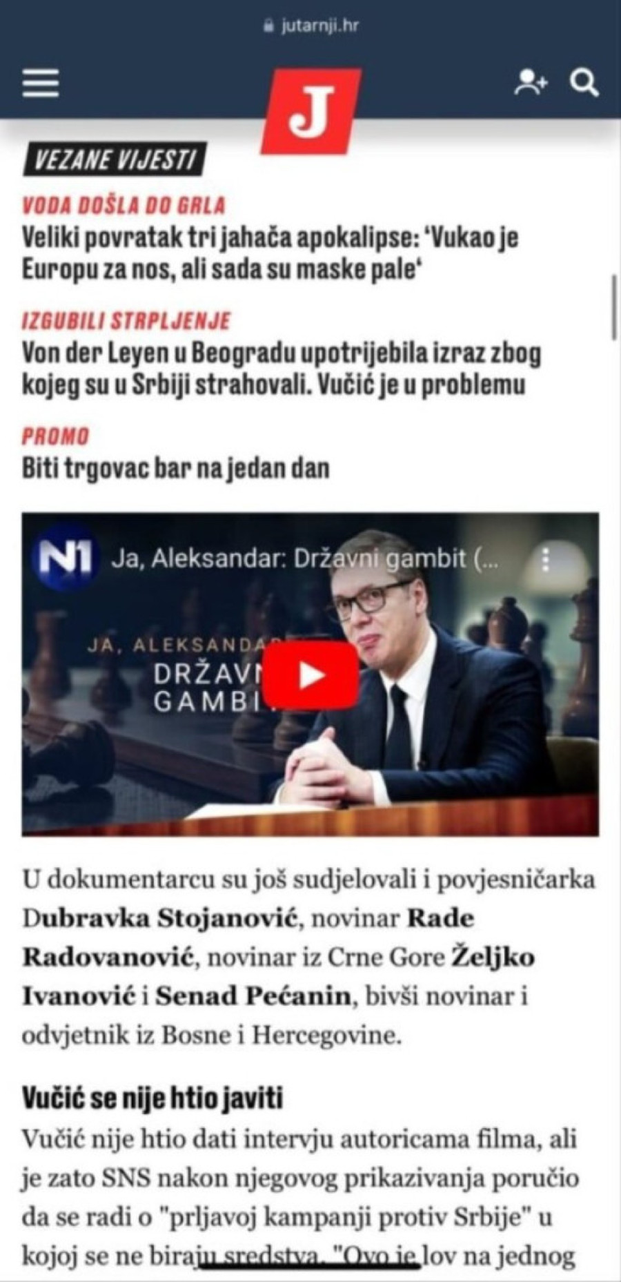 Kurti, Vjosa, ustaški mediji i Đilasova koalicija! Ovako izgleda koordinisan napad na porodicu Vučić
