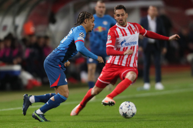 Zvezda i izgubila i pokisla! Lajpcig ponovo slavio, crveno-belima ostala još samo jedna šansa za evropsko proleće! (FOTO/VIDEO)