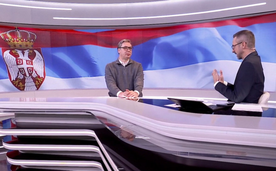 Vučić gostovao na TV Prva: Opozicija samo gleda kako da uvredi moju porodicu - to je sve što imaju da ponude građanima Srbije