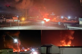 Veliki požar u Jagodini! Gori akva-park, zapalile se instalacije, čuju se detonacije (VIDEO)