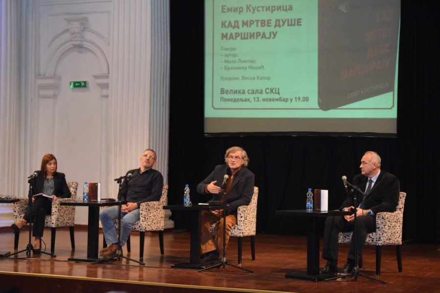 Da li smo svi nemi saučesnici tragedija u "Ribnikaru" i Mladenovcu: Kusturica predstavio novi roman "Kad mrtve duše marširaju" (FOTO)