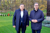 Vučić i Dodik na jutarnjem sastanku: Ubrzanje u sprovođenju u delo svih zajedničkih projekata
