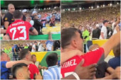 Nove slike haosa! Golman Argentine skakao na brazilsku policiju, jedva su ga obuzdali (VIDEO)
