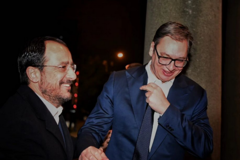Skinuli smo kravate, to dovoljno pokazuje: Predsednik Vučić na prijateljskoj večeri sa predsednikom Kipra!