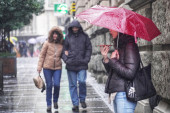 RHMZ izdao upozorenje na veliku količinu padavina: Kiša će preći u vlažan sneg i u nižim predelima