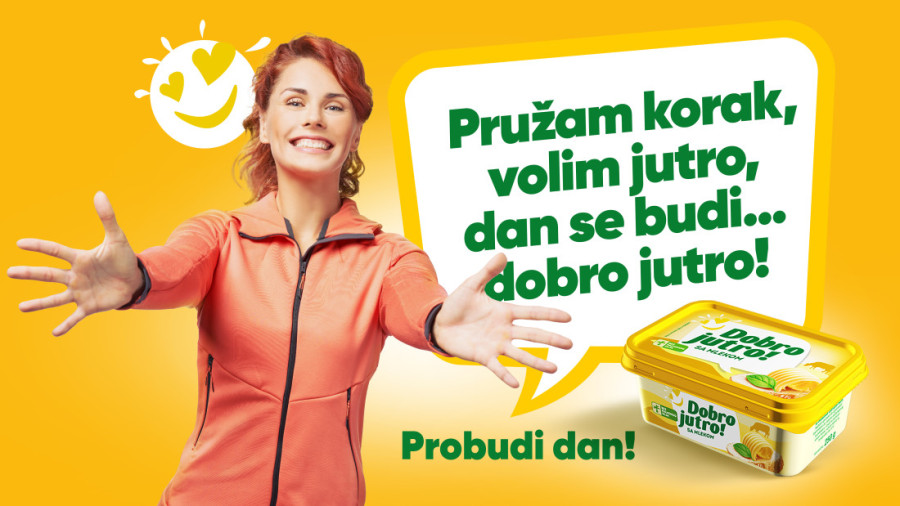 Probudi dan uz Dobro jutro!