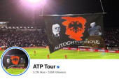 Skandal ATP-a kakav se ne pamti! Osvanula zastava "velike Albanije" i čestitka, a niko se ne oglašava! (FOTO)