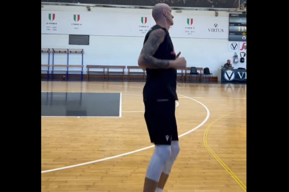 Ovo je košarkaški svet danima čekao! Bez kose i nasmejan, Polonara ponovo na treningu! (VIDEO)