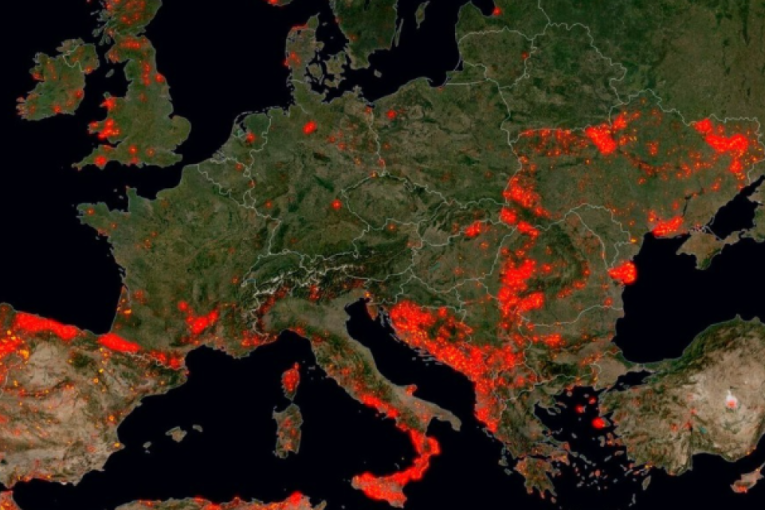 Objavljena mapa Evrope sa kritičnim tačkama: U crvenoj zoni i Srbija, zemlje u našem komšiluku označene kao posebno ugrožene