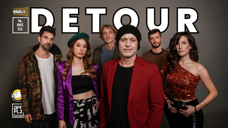 Regionalna elektro-akustična pop atrakcija Detour stiže na Dorćol Platz ovog decembra