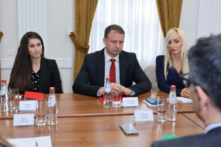 Ministar Cvetković razgovarao sa direktorom Evropske banke za obnovu i razvoj Kolanđelijem o budućoj saradnji (FOTO)