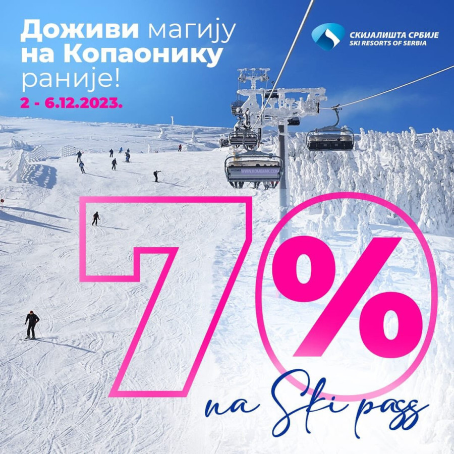 Skijanje na Kopaoniku počinje u subotu 2. decembra