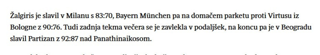 Partizanova pobeda sakrivena od medija u Sloveniji i Hrvatskoj: Komšijama lakše da se prave da spektakla u Areni nije ni bilo!
