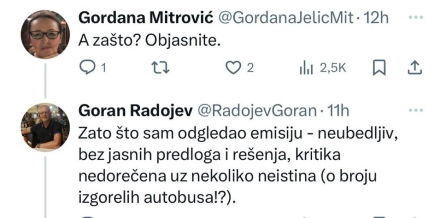 Funkcioner DS-a apeluje na Đilasa: Ne šaljite Vladimira Obradovića u emisije, ovo je jako loše - Đilasovci besni jer ih je obrukao! (FOTO)