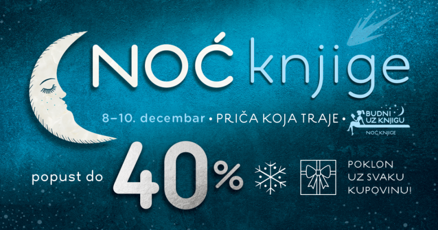 Pred nama je još jedna Noć knjige: Fantastični popusti, pokloni i više od 50.000 naslova