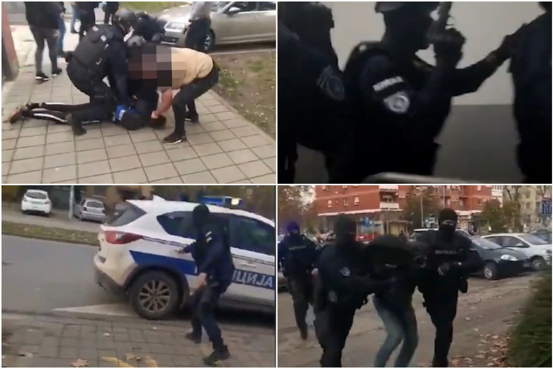 Munjevite akcije po Novom Sadu: Pogledajte specijalce gde hvataju kriminalce (FOTO/VIDEO)