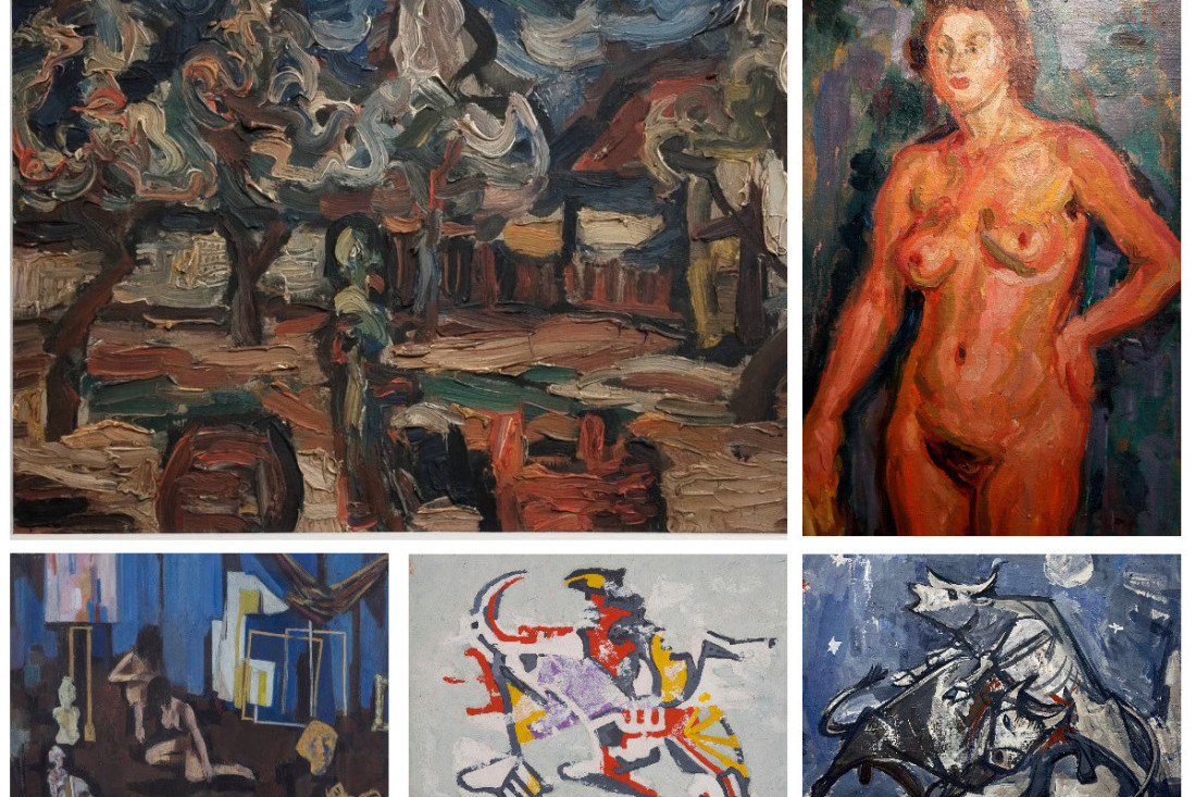 Jedanaest velikih umetnika iz deset različitih privatnih kolekcija: Otvorena izložba ,,Ekspresija boje i gesta pedesetih"