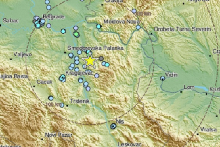 Dva zemljotresa u Srbiji jutros! Opet se treslo kod Petrovca na Mlavi, jedan potres bio jak