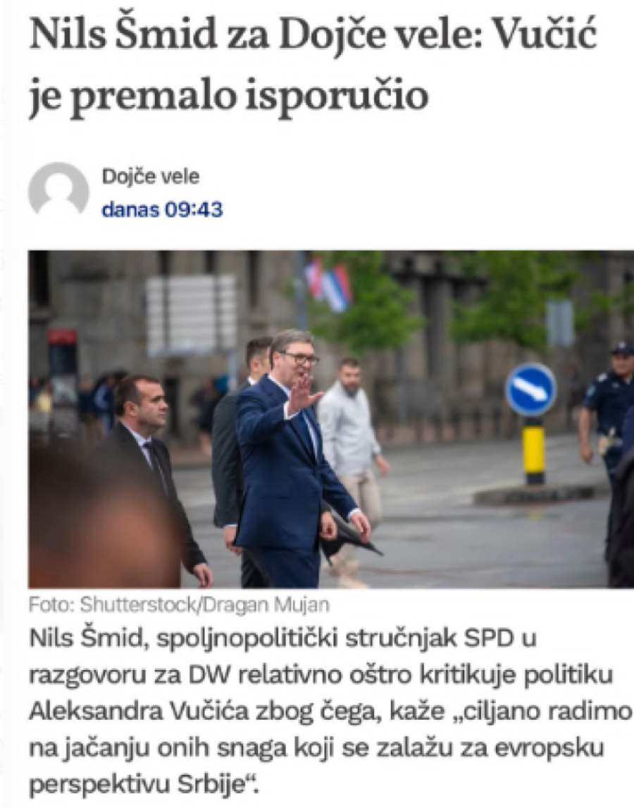 Nemci poručuju: Hoćemo na vlasti Đilasa, Mariniku, Boška i Miloša - oni će da isporuče ono što Vučić neće!