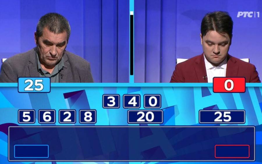 Sudar titana u Slagalici kakav nismo videli do sada: Tragač iz "Potere" u prvom delu bez poena, a onda... A tek da vidite protivnika