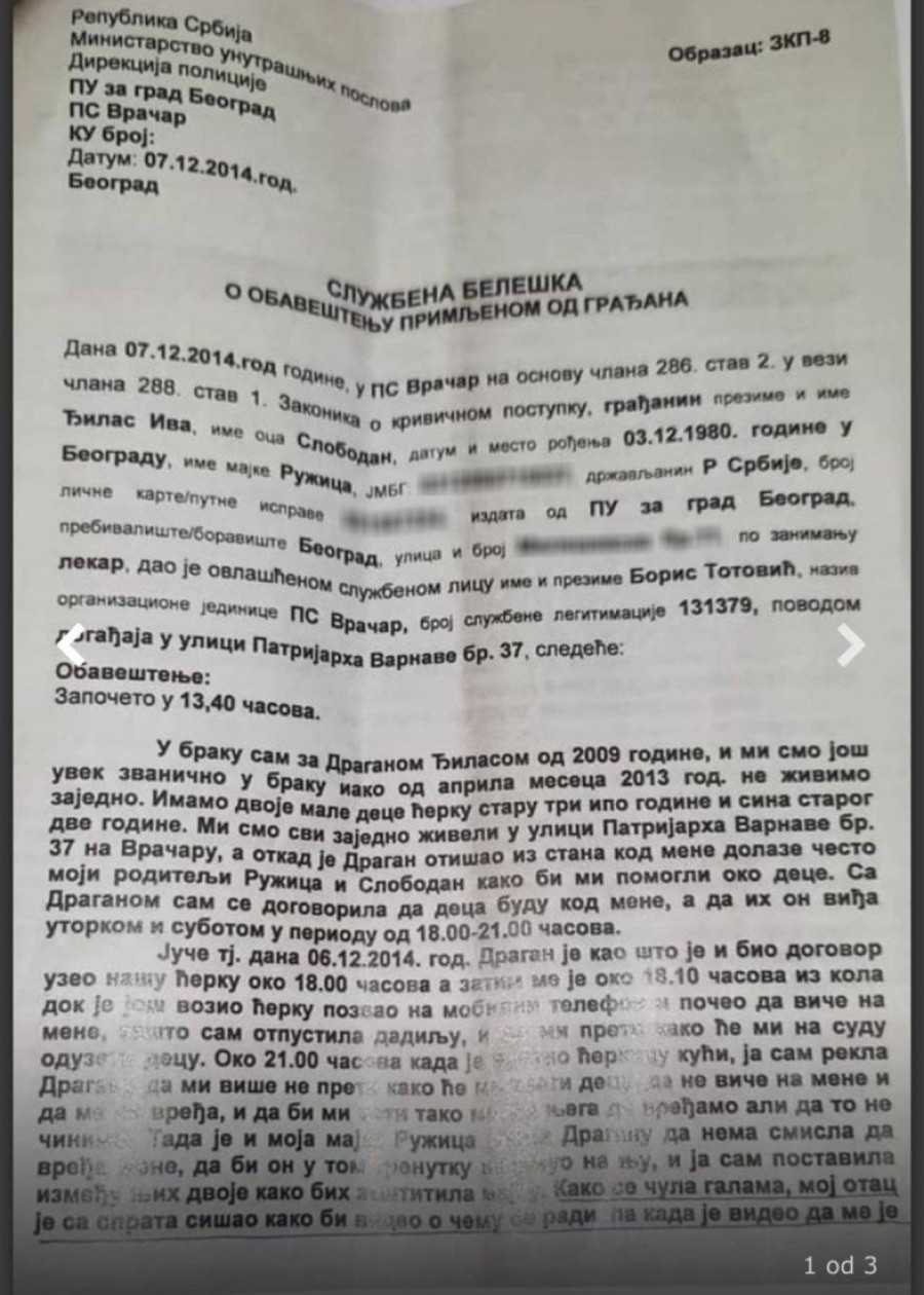 Glas za opoziciju je glas za Đilasa, tačnije za nasilje, pretnje, otimanje!