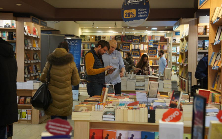 Odjeci 31. Noći knjige: Pogledajte top-listu najtraženijih naslova