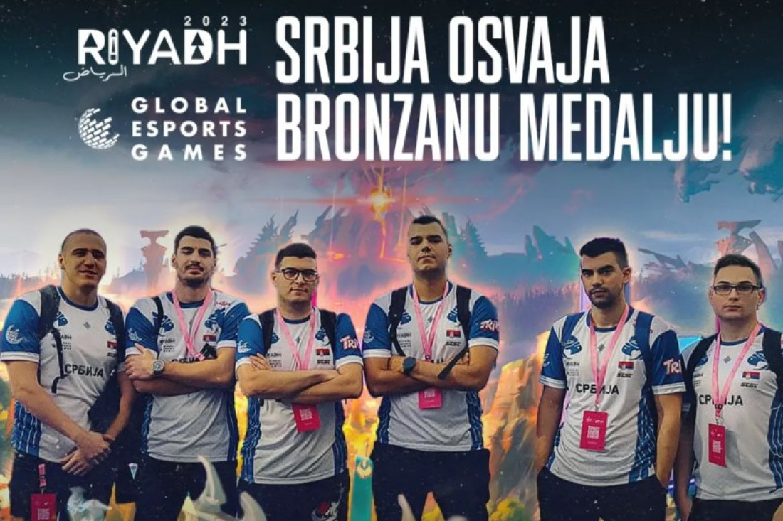 Srpska Dota 2 reprezentacija osvaja bronzanu medalju na Global Esports Games šampionatu u Rijadu!