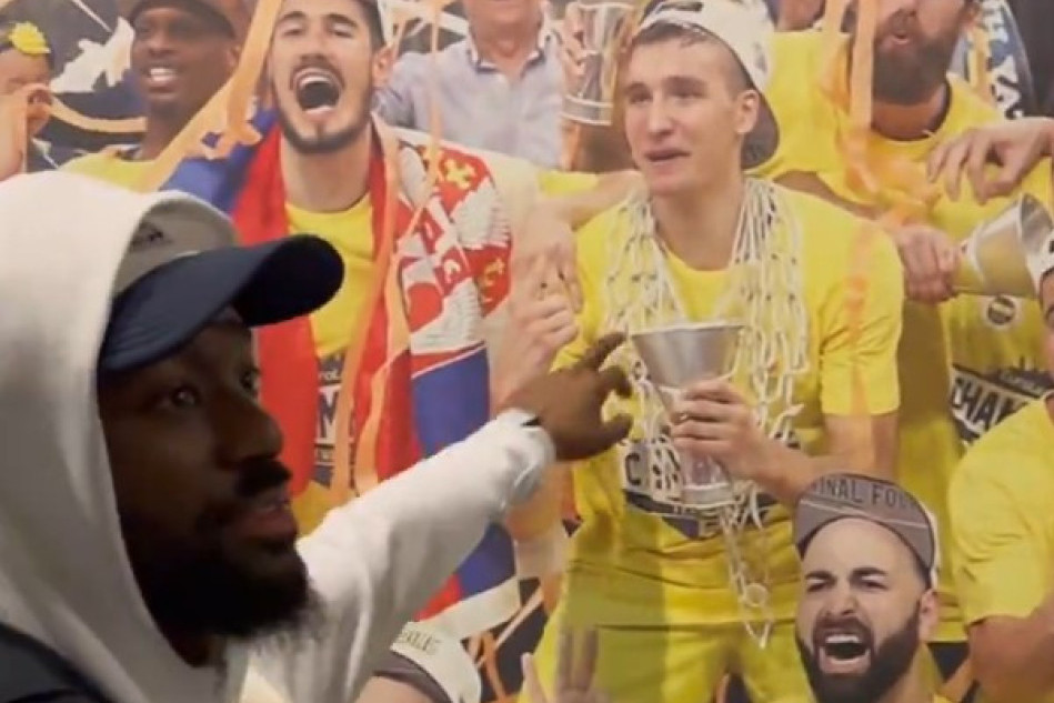 Monakova NBA zvezda videla Bogdana na posteru pa zastala! (VIDEO)