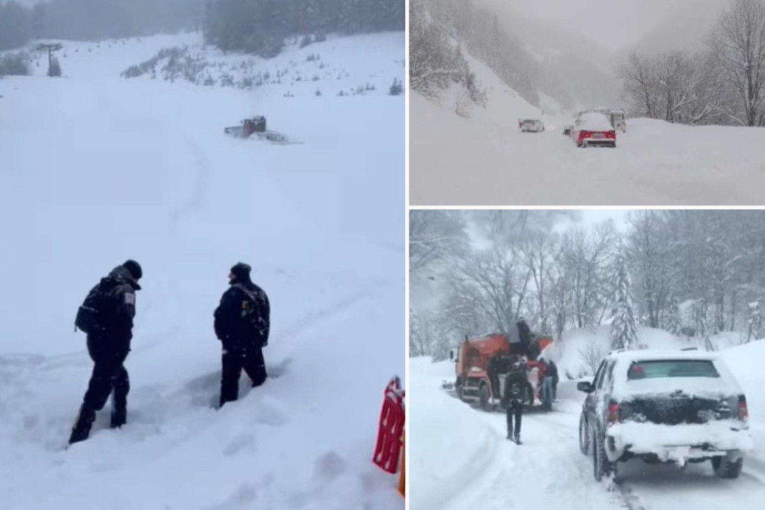 Nanosi su veći od metar! Sneg okovao jedan deo Srbije, neka sela bez struje već 24 časa (VIDEO)