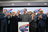 Najnoviji rezultati: RIK na osnovu 7.454 biračka mesta - Srbija ne sme da stane 47,33 odsto glasova (FOTO)