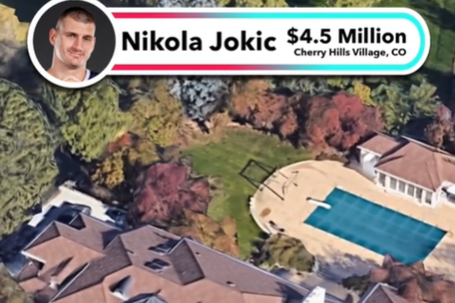 U ovoj megavili živi Nikola Jokić! Koštala je 4,5 miliona dolara, ima privatni bioskop i 29 soba (VIDEO)