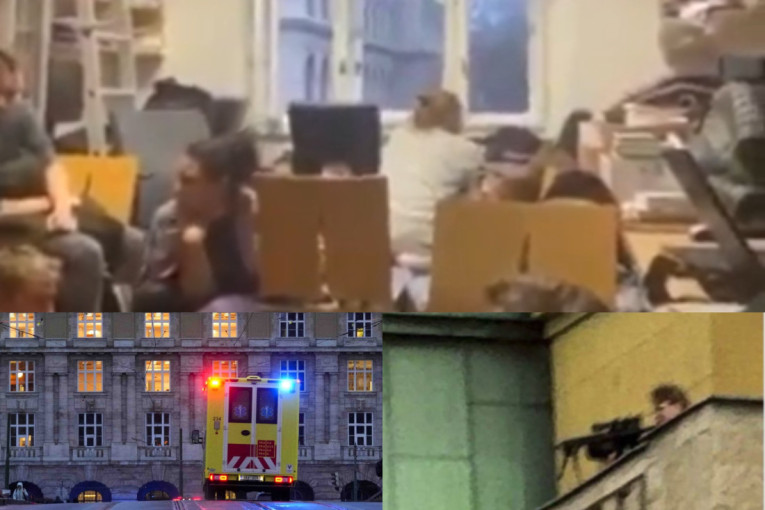 Potresna ispovest studenata koji su bili zabarikadirani na fakultetu u Pragu! "Zaključali smo se, zvučalo je kao pogubljenje" (VIDEO)
