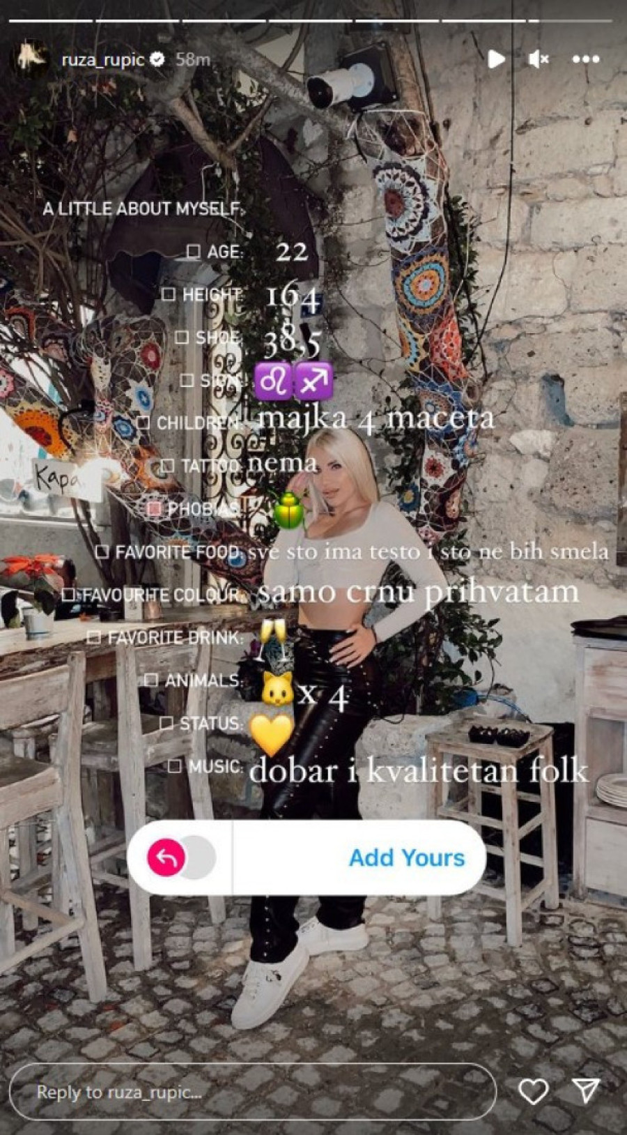 Poznati odgovarali na leksikonska pitanja: Evo koliko su visoki, koje strahove imaju i kakav im je emotivan status (FOTO)