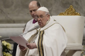 Papa na božićnoj misi: Isus je još jednom odbačen uzaludnim ratovima