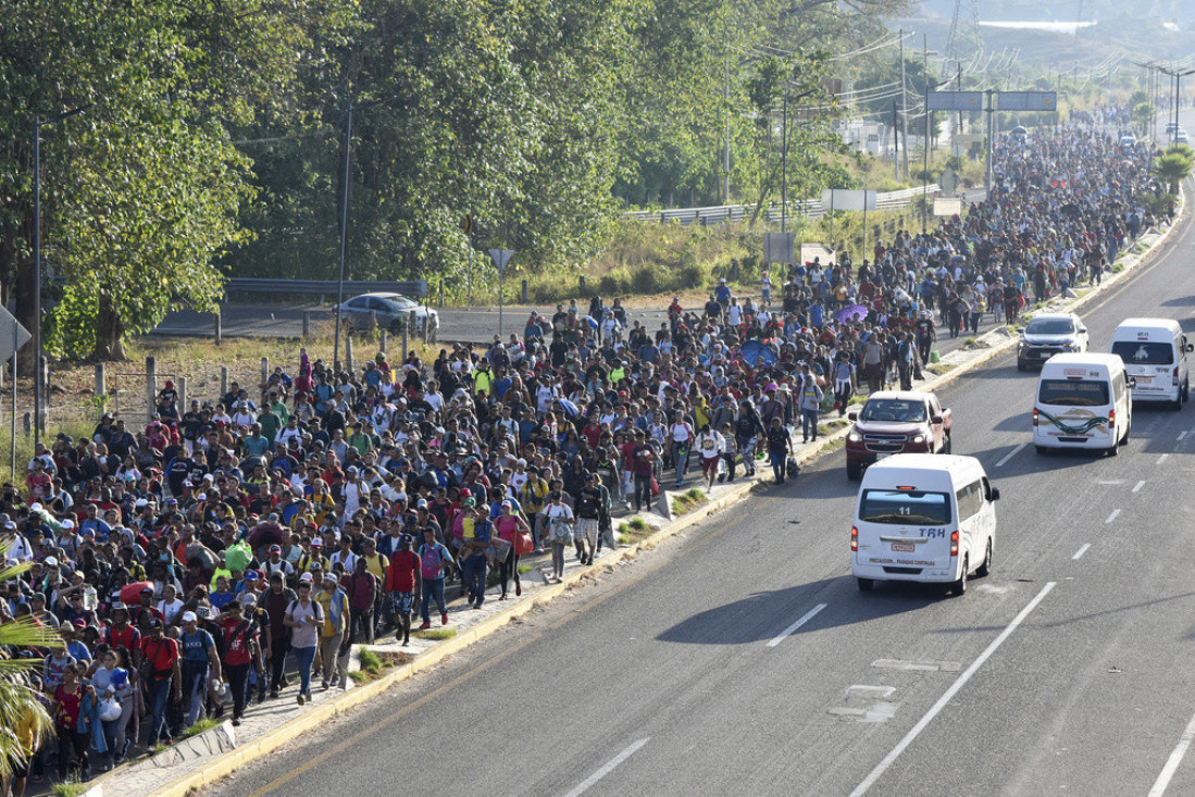 Karavan migranata se kreće ka SAD: 7.000 ljudi peške ide ka granici