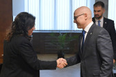 Vučević zahvalio ambasadorki Tunisa Amari za stav u vezi sa nepriznavanjem KiM