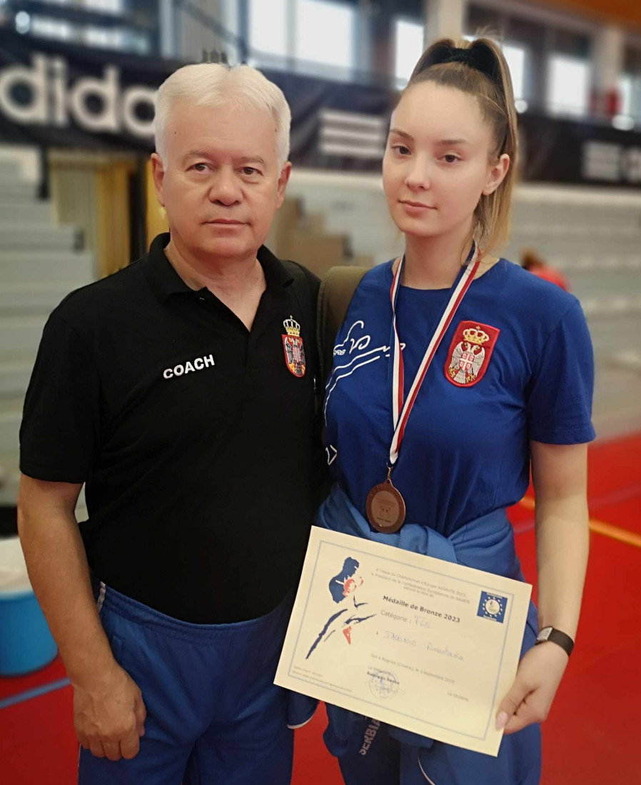24SEDAM RUMA Bronzana medalja za Anastasiju Ikonić na Evropskom prvenstvu u asu savateu!