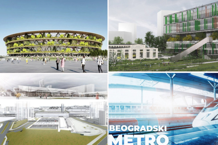 Od "Tiršove 2", preko Nacionalnog stadiona, pa sve do BIO4 kampusa: Ovo su projekti koji će promeniti izgled Beograda u 2024. godini! (FOTO)