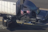 Specijalci presekli kamion, ubacili dimne bombe, poslali i psa, ali vozač nije hteo da izađe: Velika drama nasred auto-puta (VIDEO)