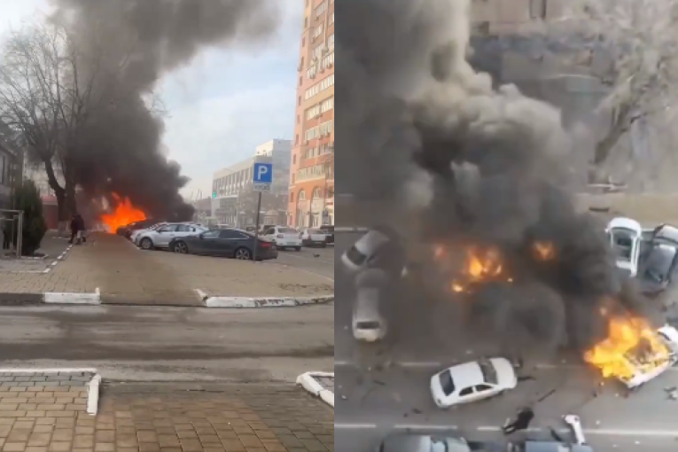 Bruji na sve strane! Eksplozije u Belgorodu, gori centar grada, pojavili se i snimci (VIDEO/FOTO)