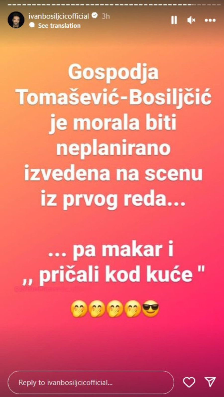 Jelena Tomašević "pripretila" Ivanu Bosiljčiću: Pričaćemo kod kuće! Nastao haos, a on joj ovako odgovorio (FOTO)