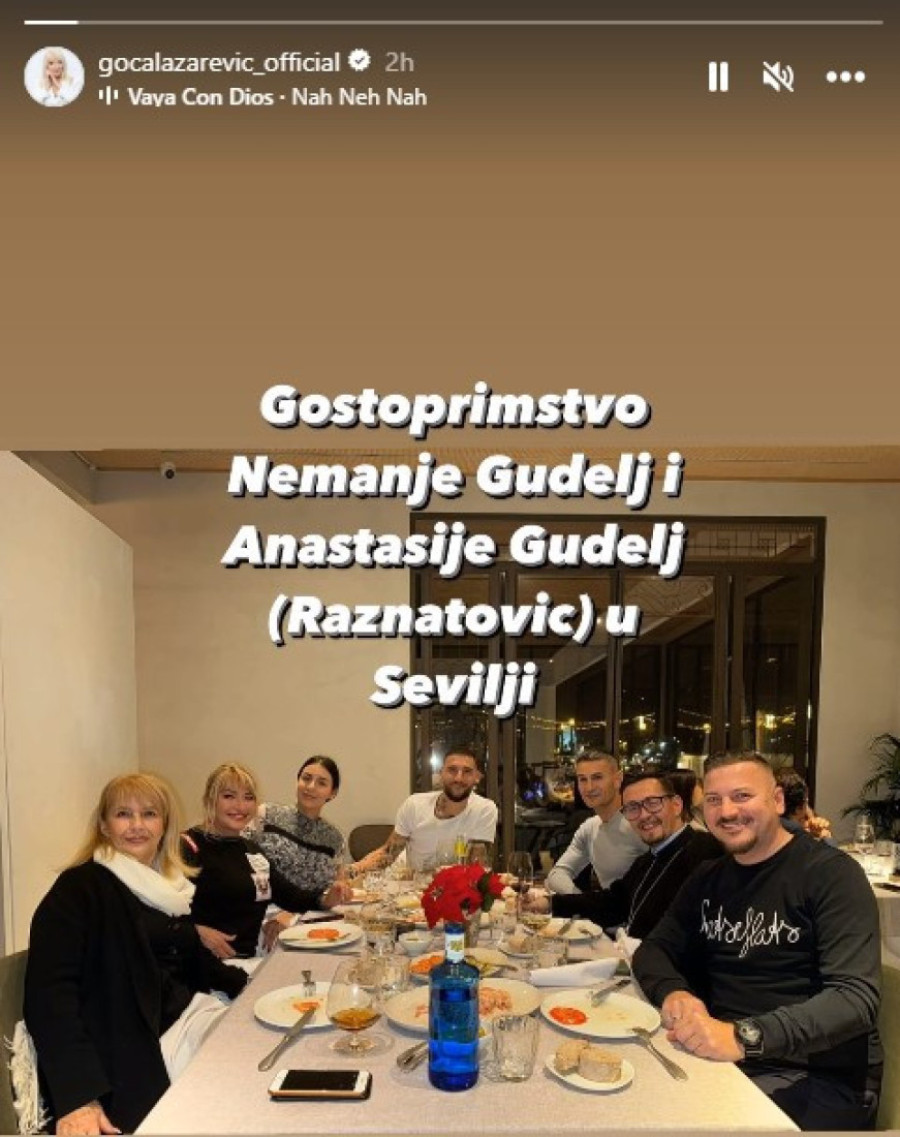 Folk pevačica posetila Sevilju: Pokazala kako se druži sa Anastasijom i Gudeljem (FOTO)