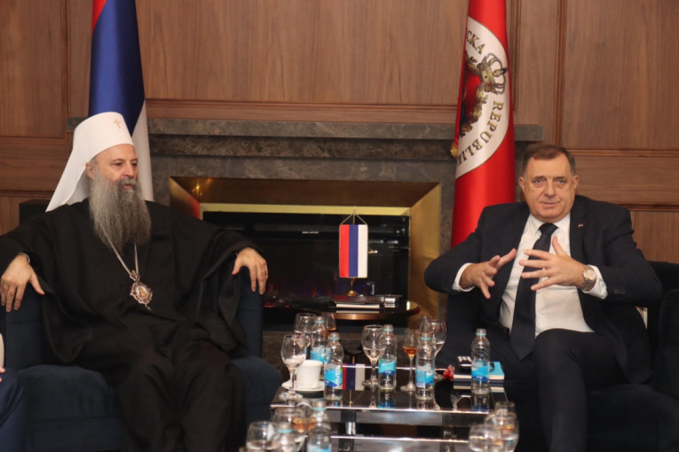 Osećamo podršku koju Srbija pruža Srpskoj: Dodik razgovarao sa delegacijom Srbije i patrijarhom Porfirijem