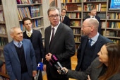 Kultura u samom svetskom vrhu: Predsednik Vučić u Ruskom domu pogledao istorijski film o Rusiji i Srbiji (VIDEO)