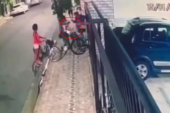 Procurio snimak likvidacije "škaljarca" u Brazilu! Vozio bicikl na kojem je sedeo i njegov sin (VIDEO)