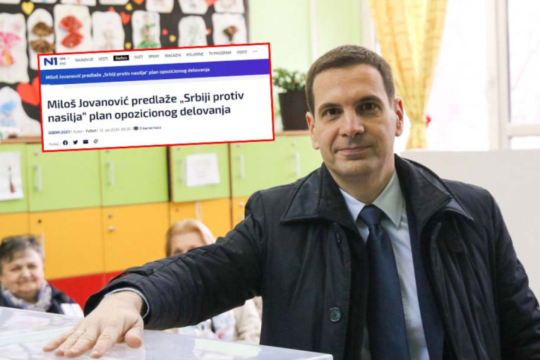 Miloš Jovanović hoće da se nametne kao vođa prozapadne opozicije!