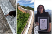 Nakon dva meseca napornog rada na Kineskom zidu, upisala se u Ginisovu knjigu rekorda (VIDEO)