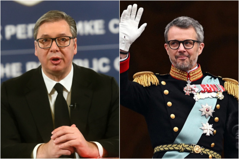 Predsednik Vučić čestitao novom kralju Danske Frederiku X stupanje na presto
